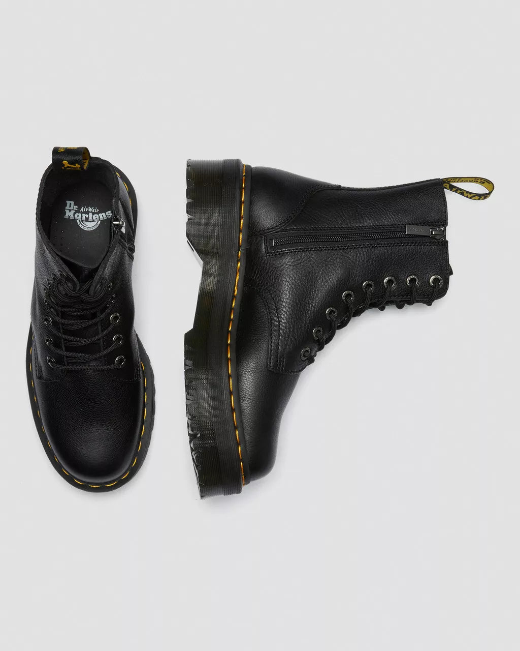 Jadon III Pisa Leather Platform Boots