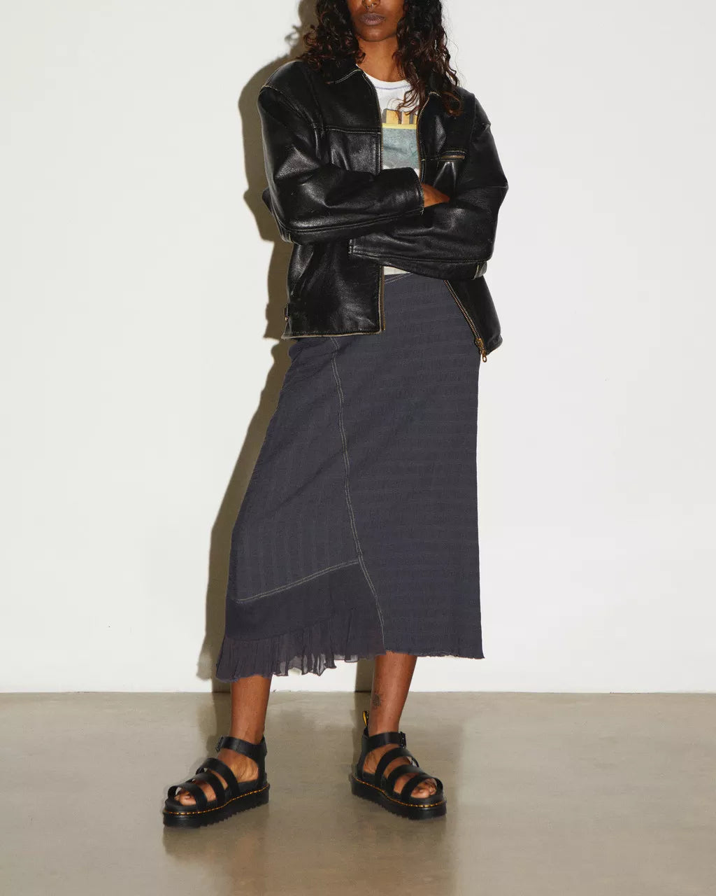 Blaire Hydro Leather Strap Sandals