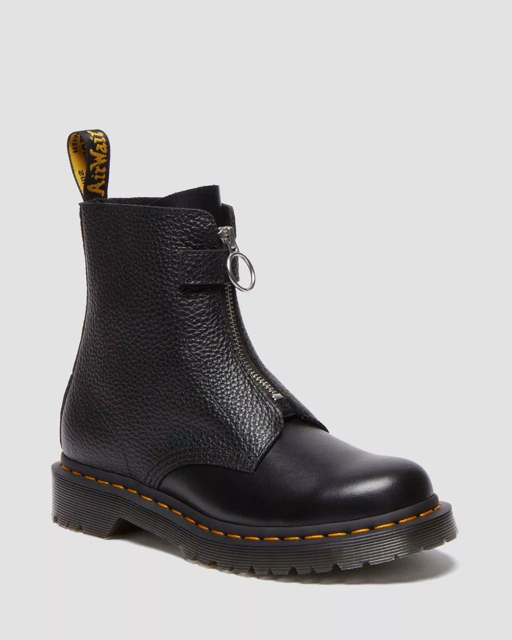 DR MARTENS 1460 Pascal Front Zip Leather Boots