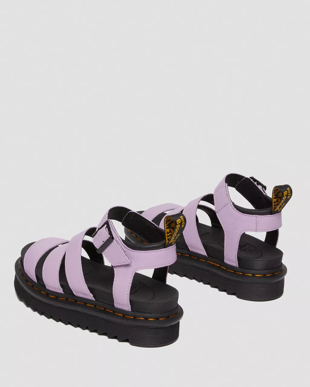Blaire Pisa Leather Strap Platform Sandals