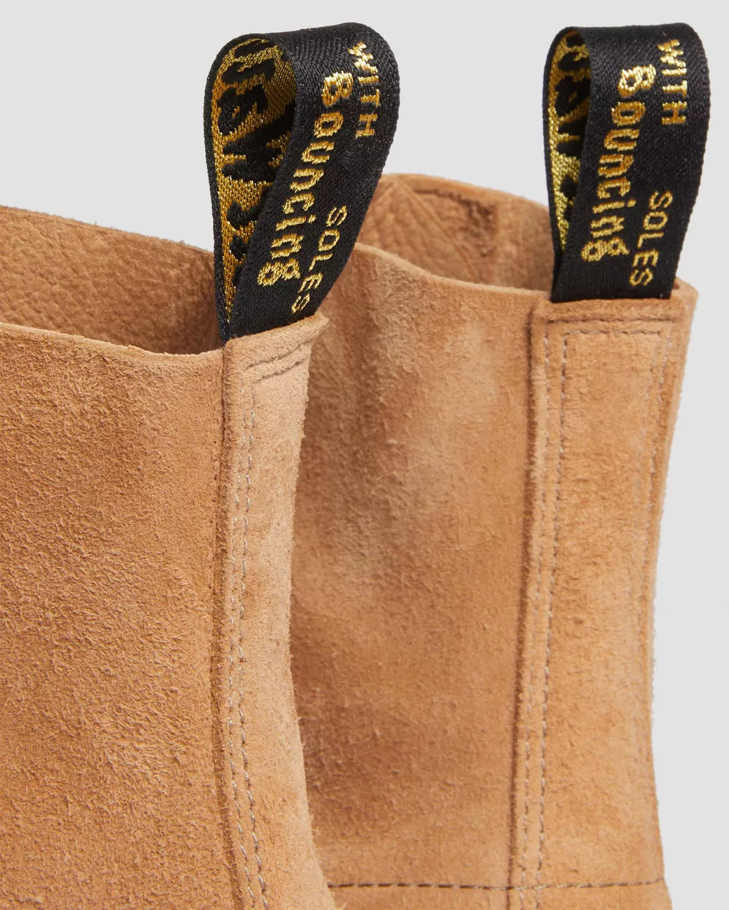 DR MARTENS 1460 Pascal Made In England Tufted Suede Lace Up boots