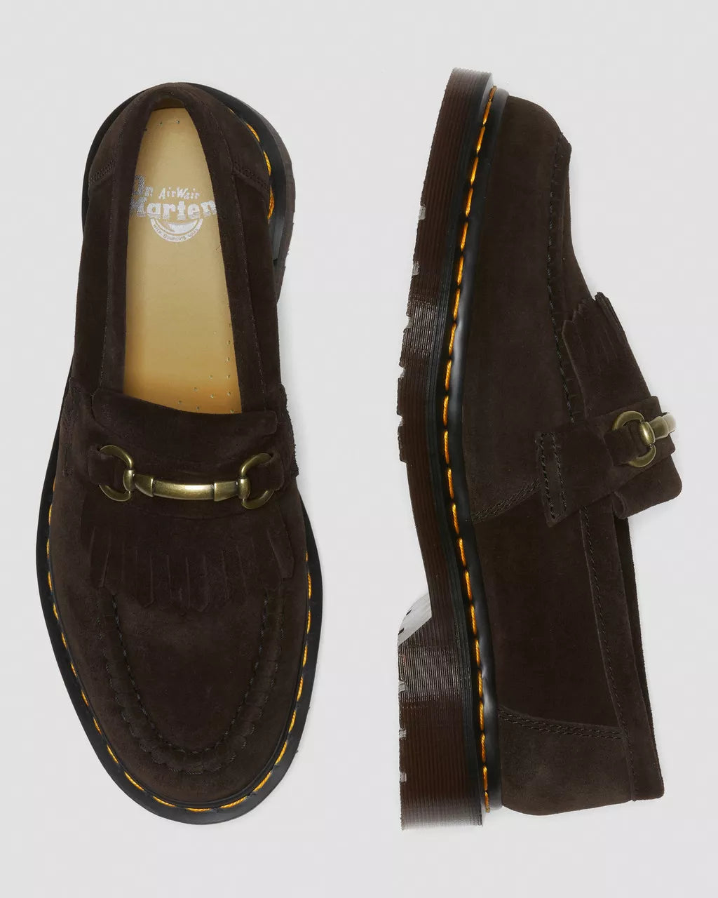 DR MARTENS Adrian Suede Snaffle Loafers