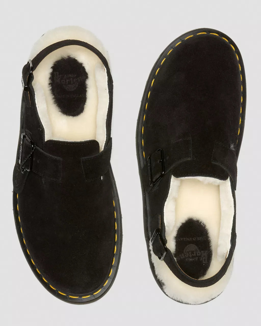 DR MARTENS Jorge Made in England Shearling Mule