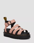 Blaire Pisa Leather Strap Platform Sandals