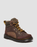 DR MARTENS Junior Raffe Leather &amp; Suede Boots