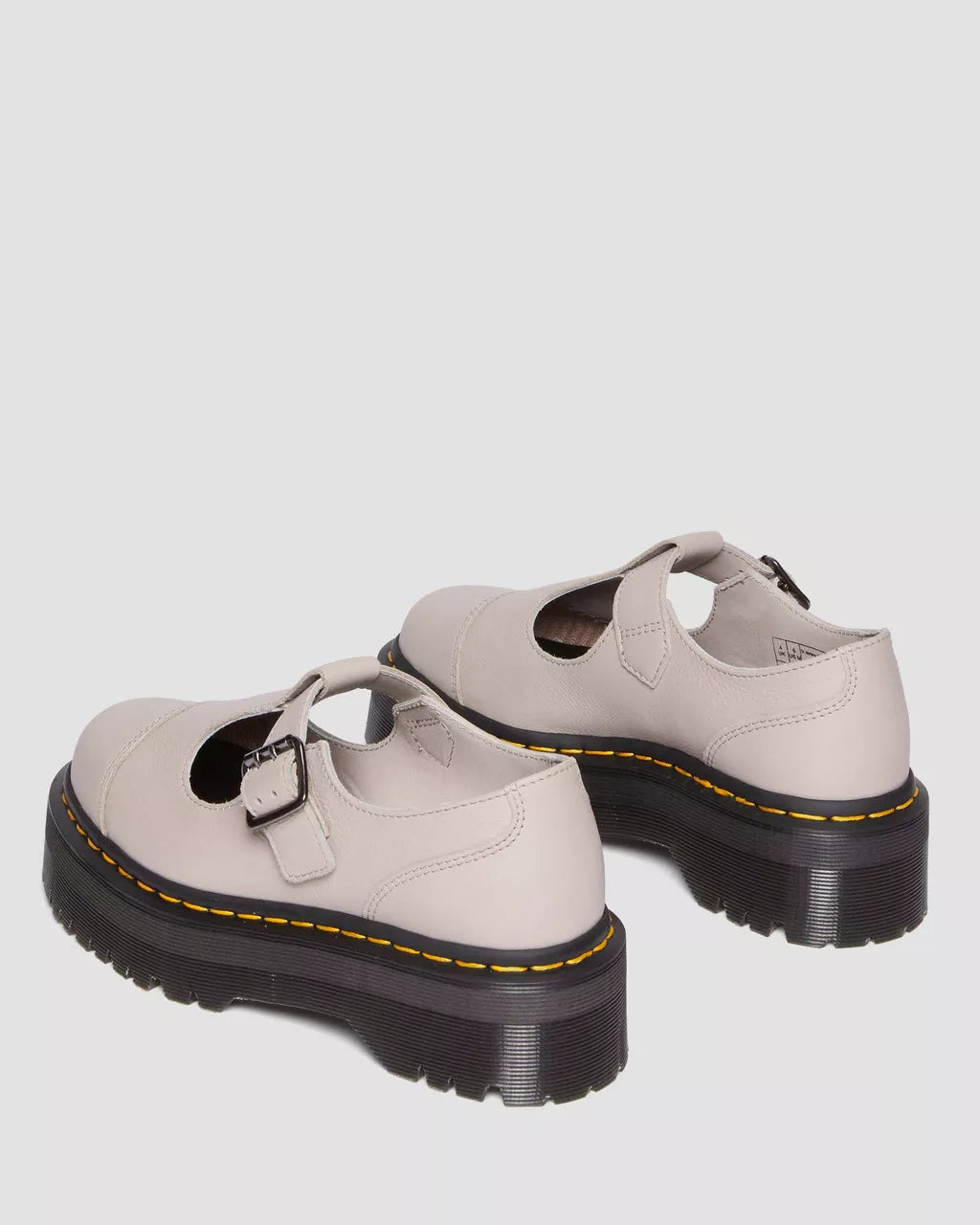 Bethan Pisa Leather Platform Mary Jane Shoes