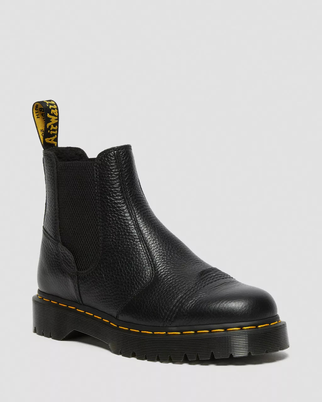 2976 Bex Faux Fur-Lined Platform Chelsea Boots