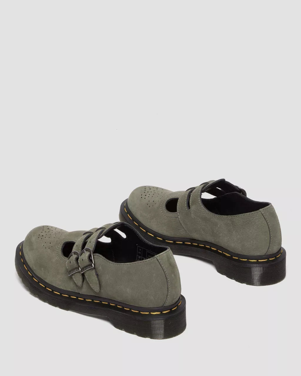 DR MARTENS 8065 Leather Mary Jane Shoes
