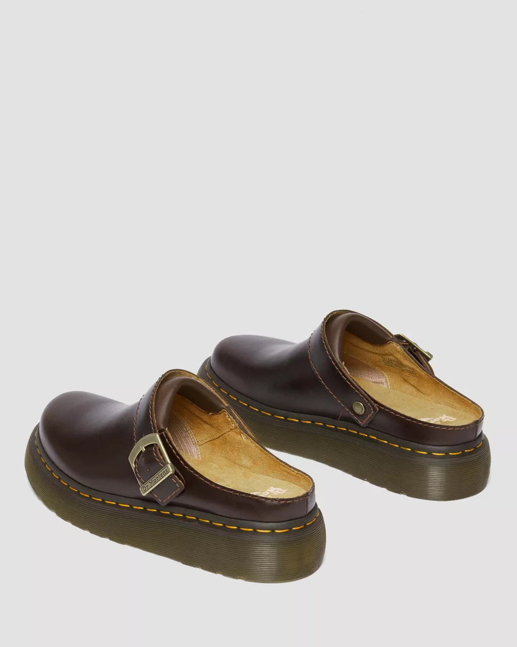 Laketen Leather Platform Mules