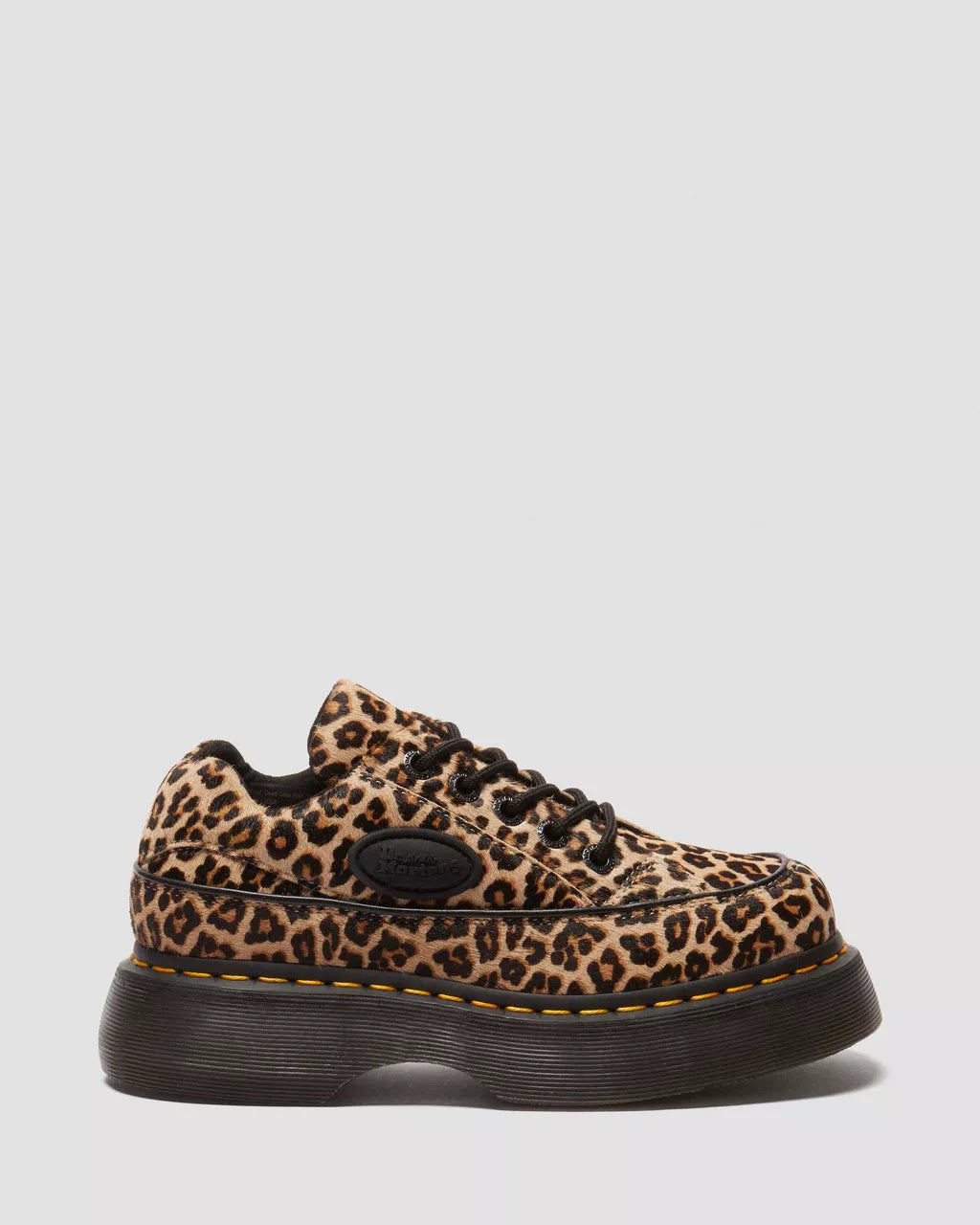 DR MARTENS Buzz 5-Eye Leopard Shoes