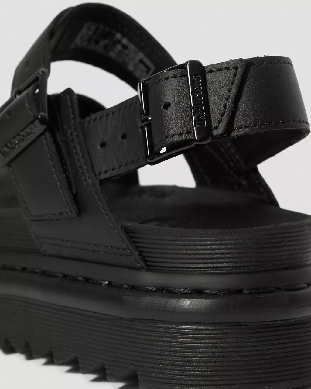 DR MARTENS Voss Hydro Leather Strap Sandals