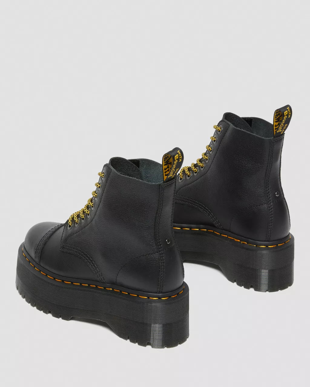 DR MARTENS Sinclair Max Pisa Leather Platform Boots