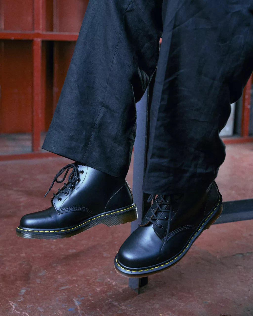 Vintage 101 Quilon Leather Ankle Boots