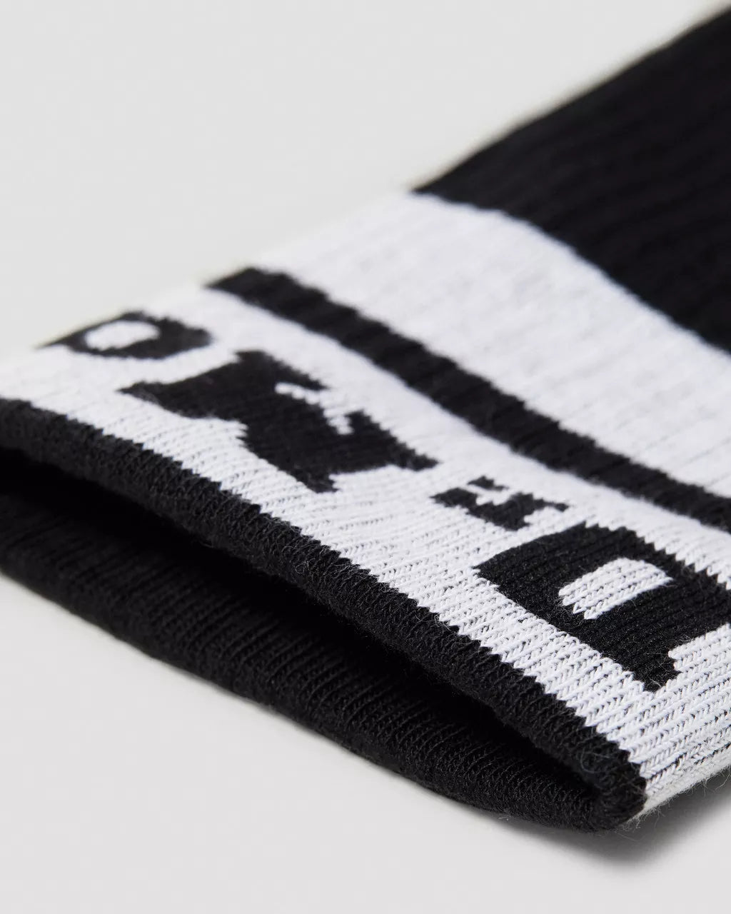 Athletic Logo Organic Cotton Blend Socks