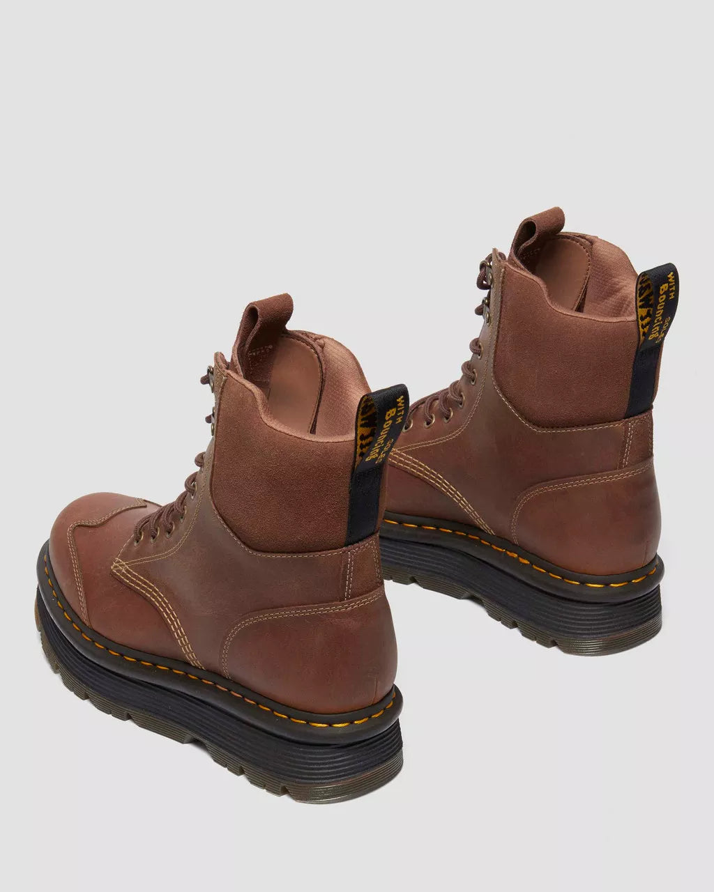 Zebzag Suede &amp; Leather Casual Lace Up Boots