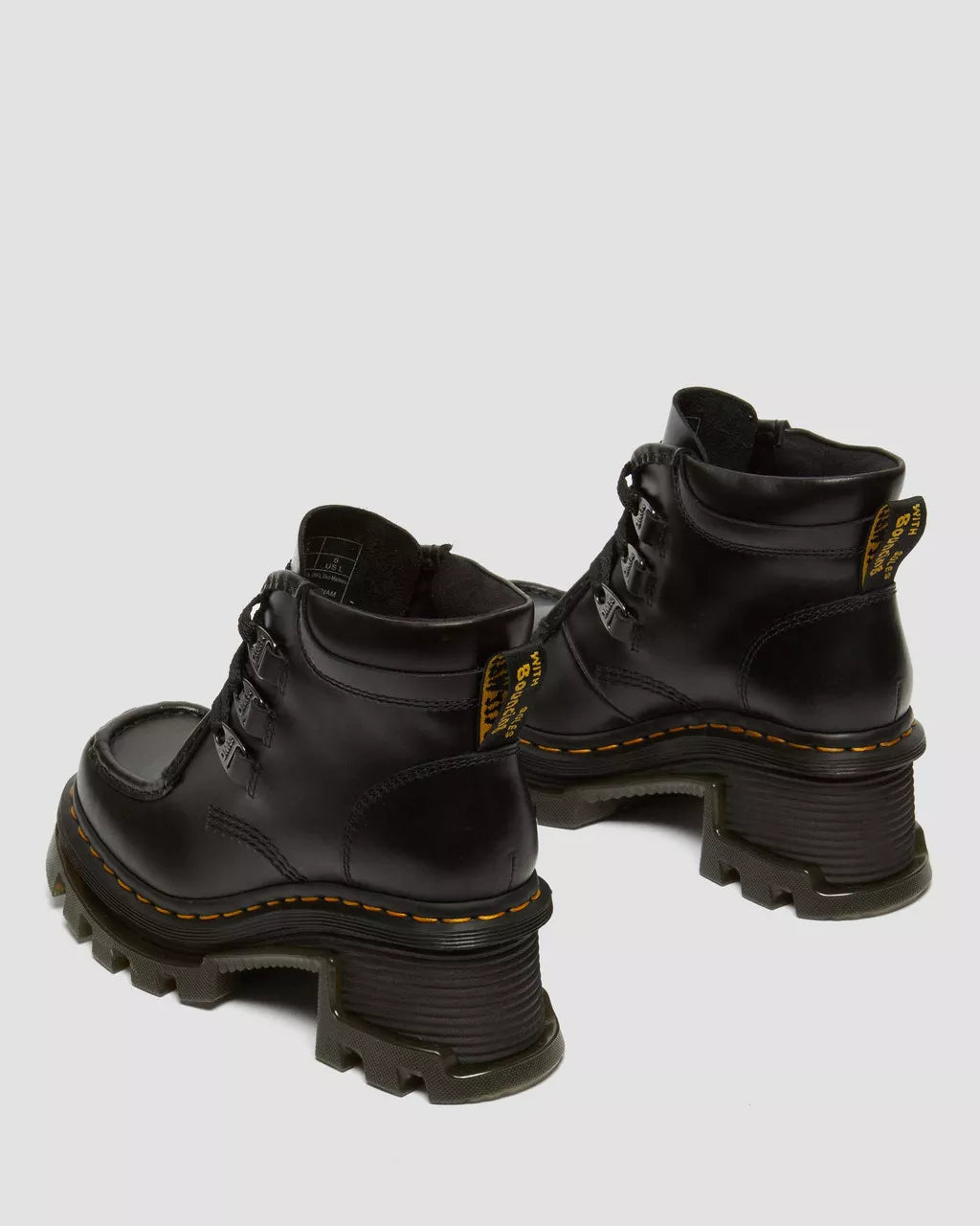 Corran 3-Eye Atlas Leather Heeled Boots
