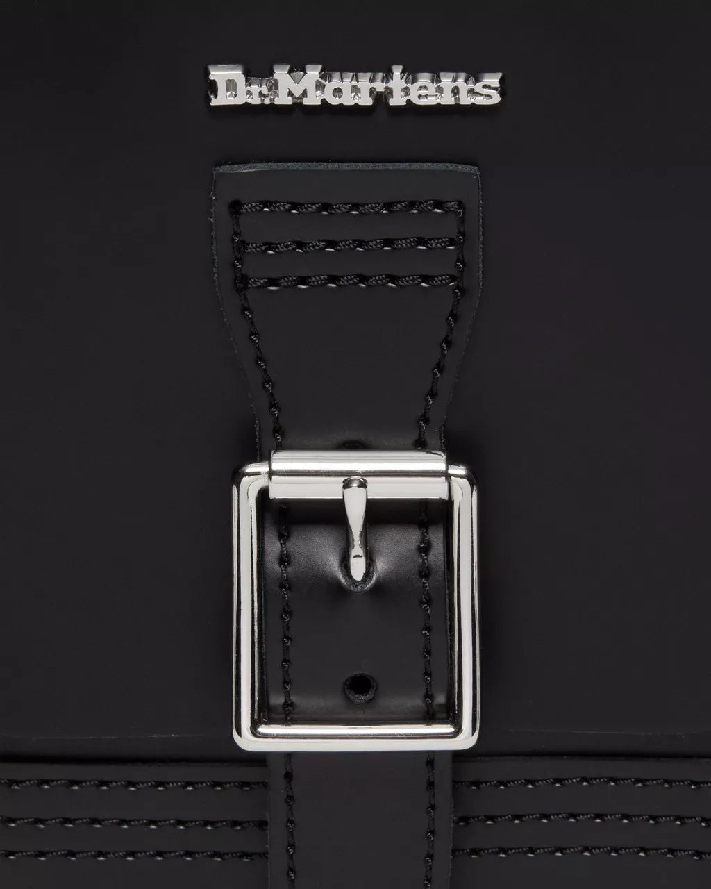 DR MARTENS Kie Smooth Leather Leather Vertical Crossbody Bag