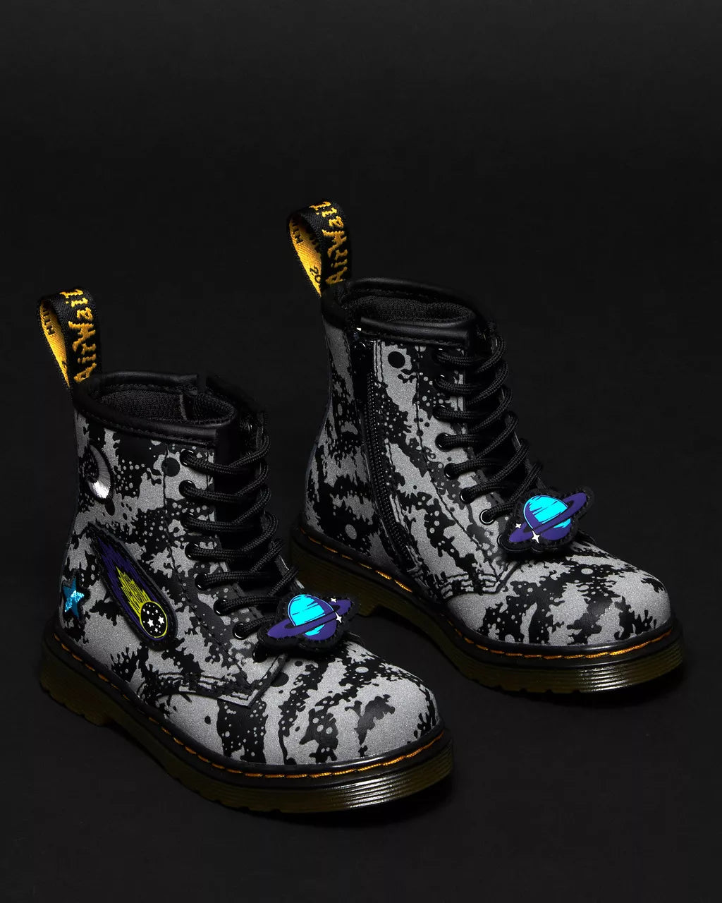 Toddler 1460 Space Hydro Leather Lace Up Boots