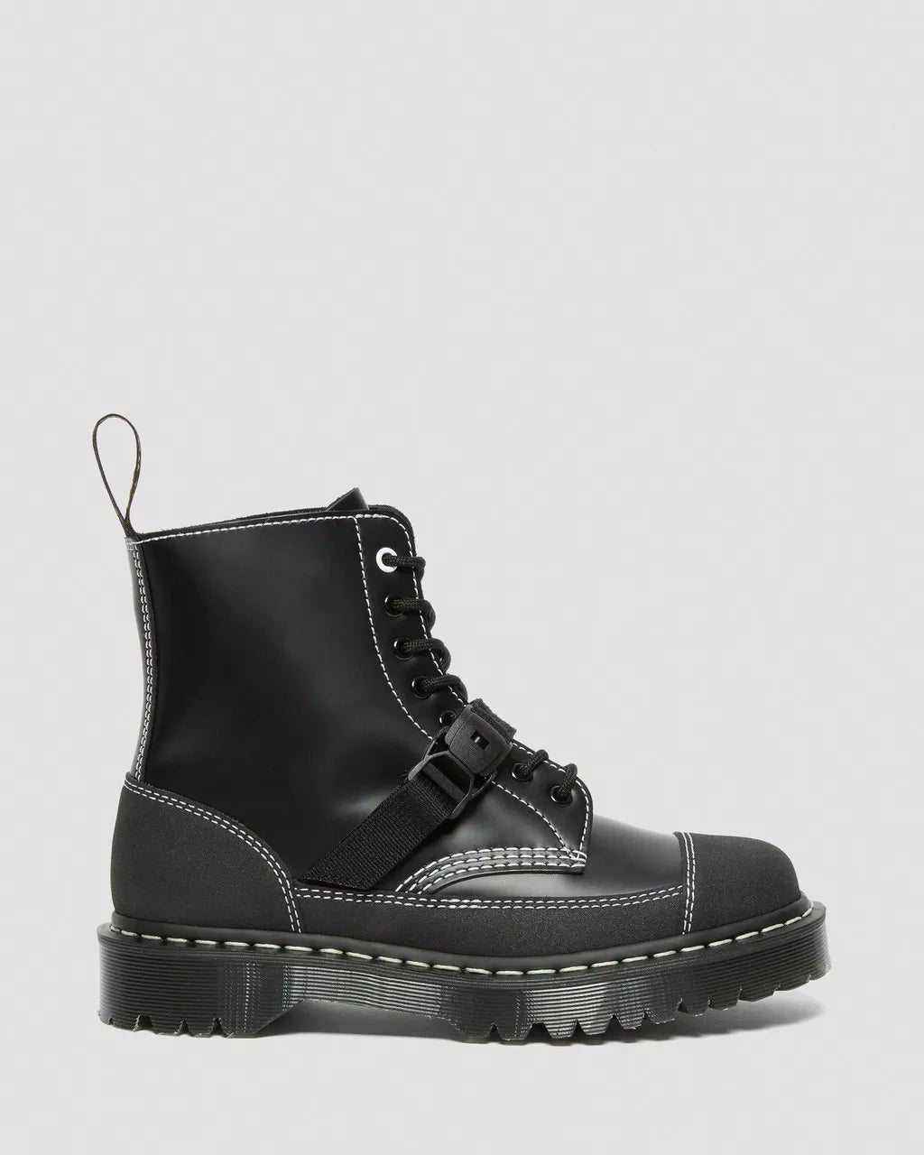 DR MARTENS 1460 Tech Made in England Leather Lace Up Boots