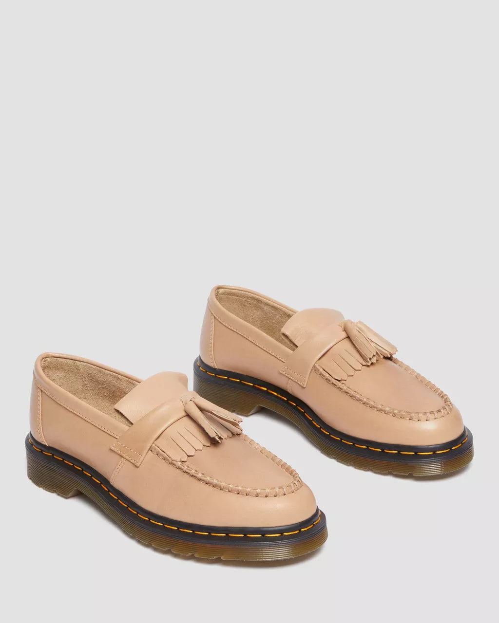 DR MARTENS Adrian Carrara Leather Tassel Loafers
