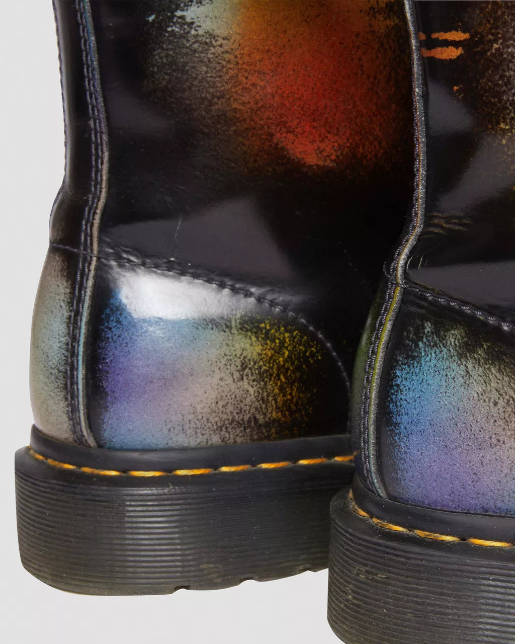 DR MARTENS 1460 For Pride Rub Off Leather Lace Up Boots