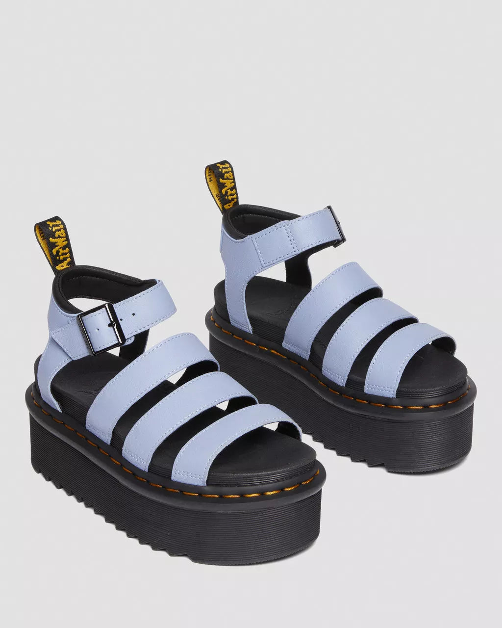 Blaire Quad Pisa Leather Strap Platform Sandals