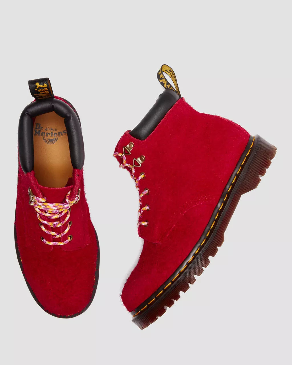 DR MARTENS 939 Ben Suede Padded Collar Lace Up Boots