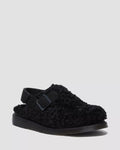 DR MARTENS Jorge II Suede &amp; Borg Mules
