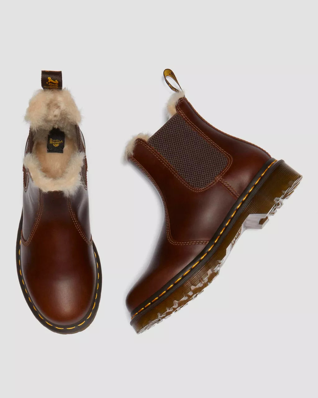 2976 Leonore Faux Fur Lined Chelsea Boots