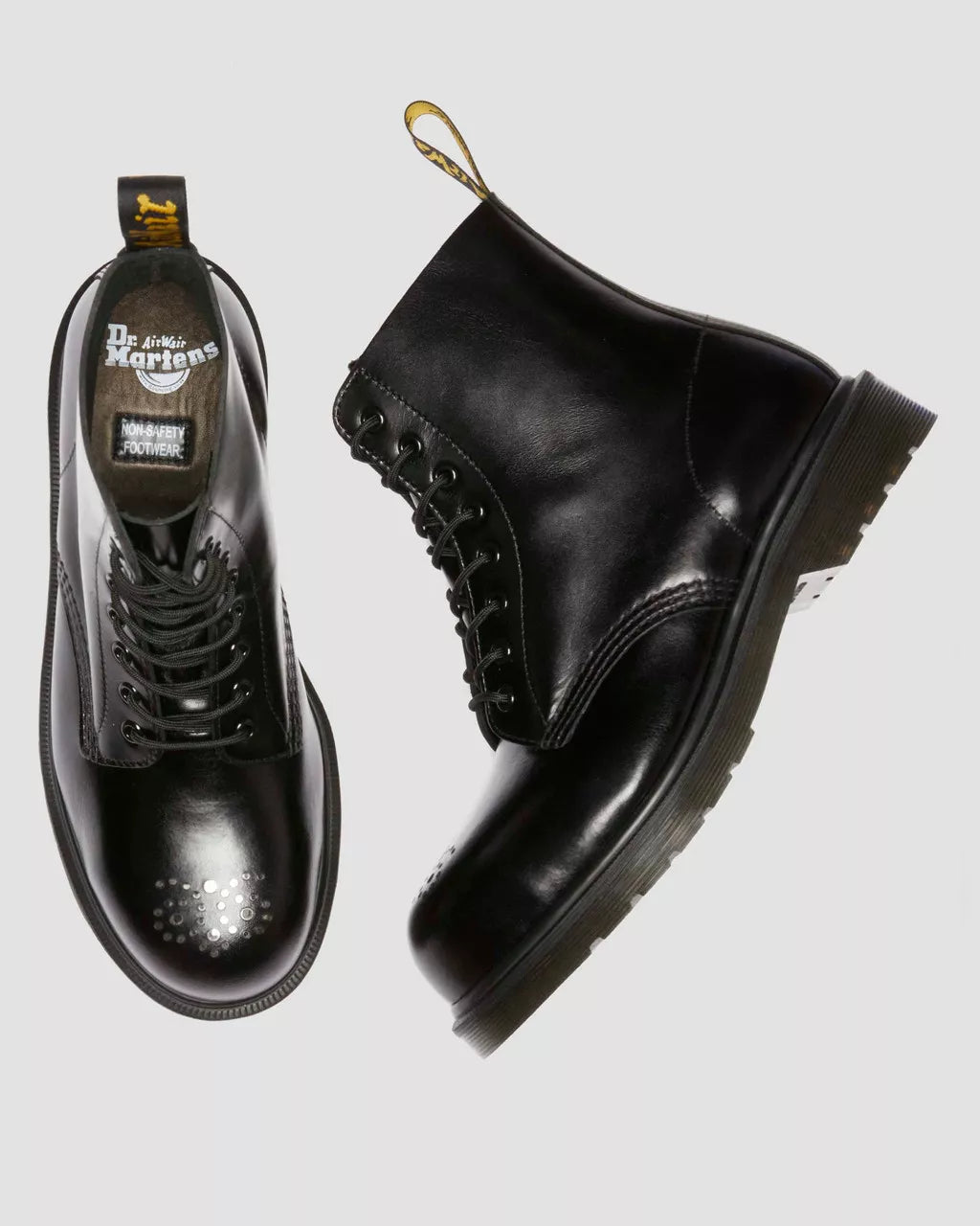 1460 Analine Leather Steel Toe Boots