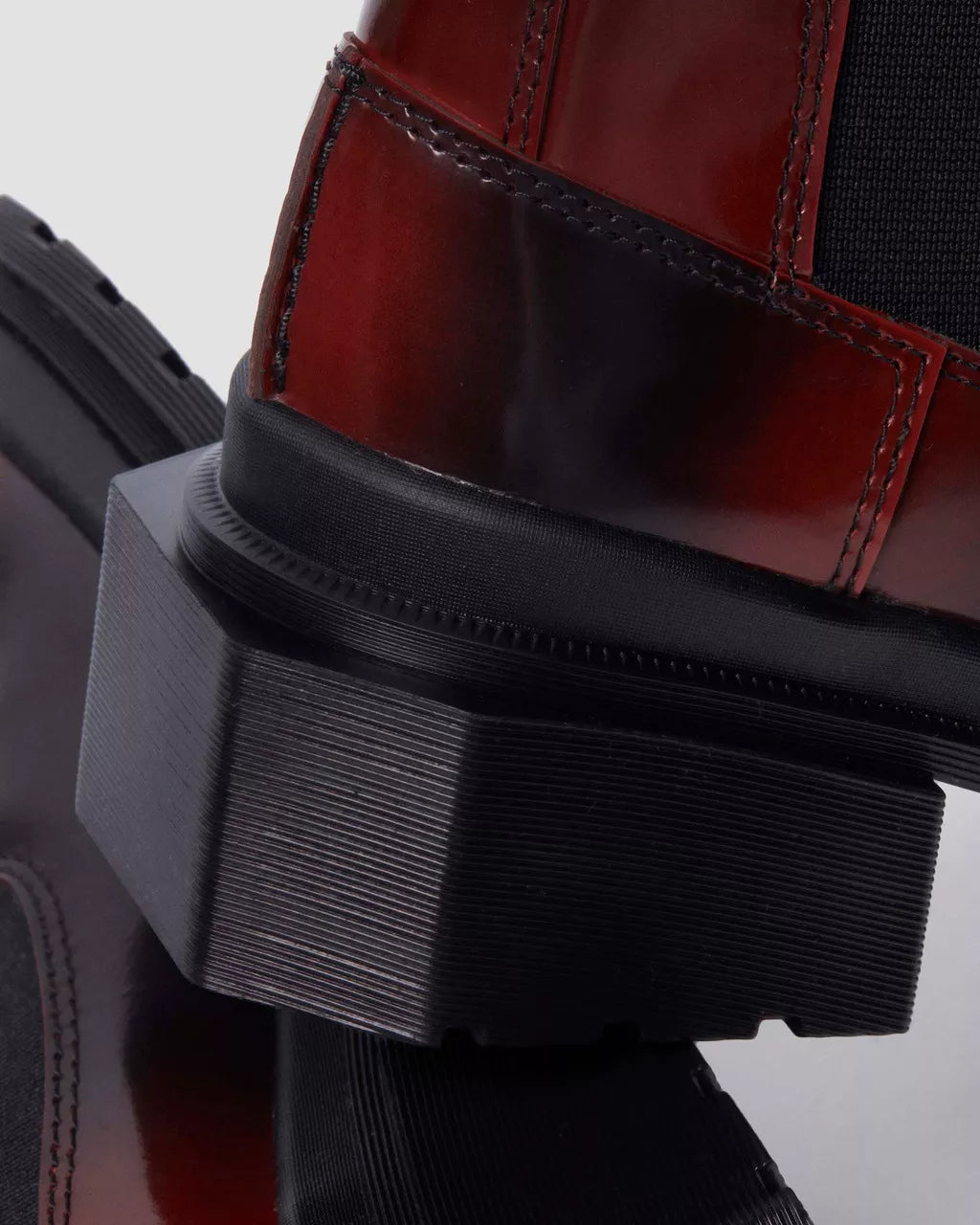 Maybole Square Toe Leather Chelsea Boots