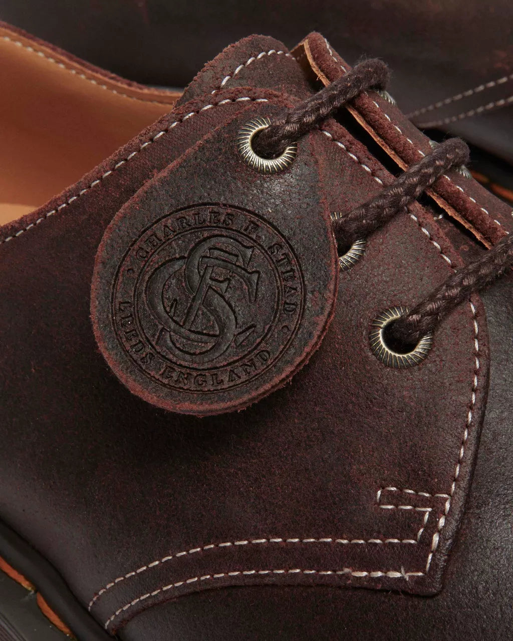 1461 Wax Commander Leather Oxford Shoes