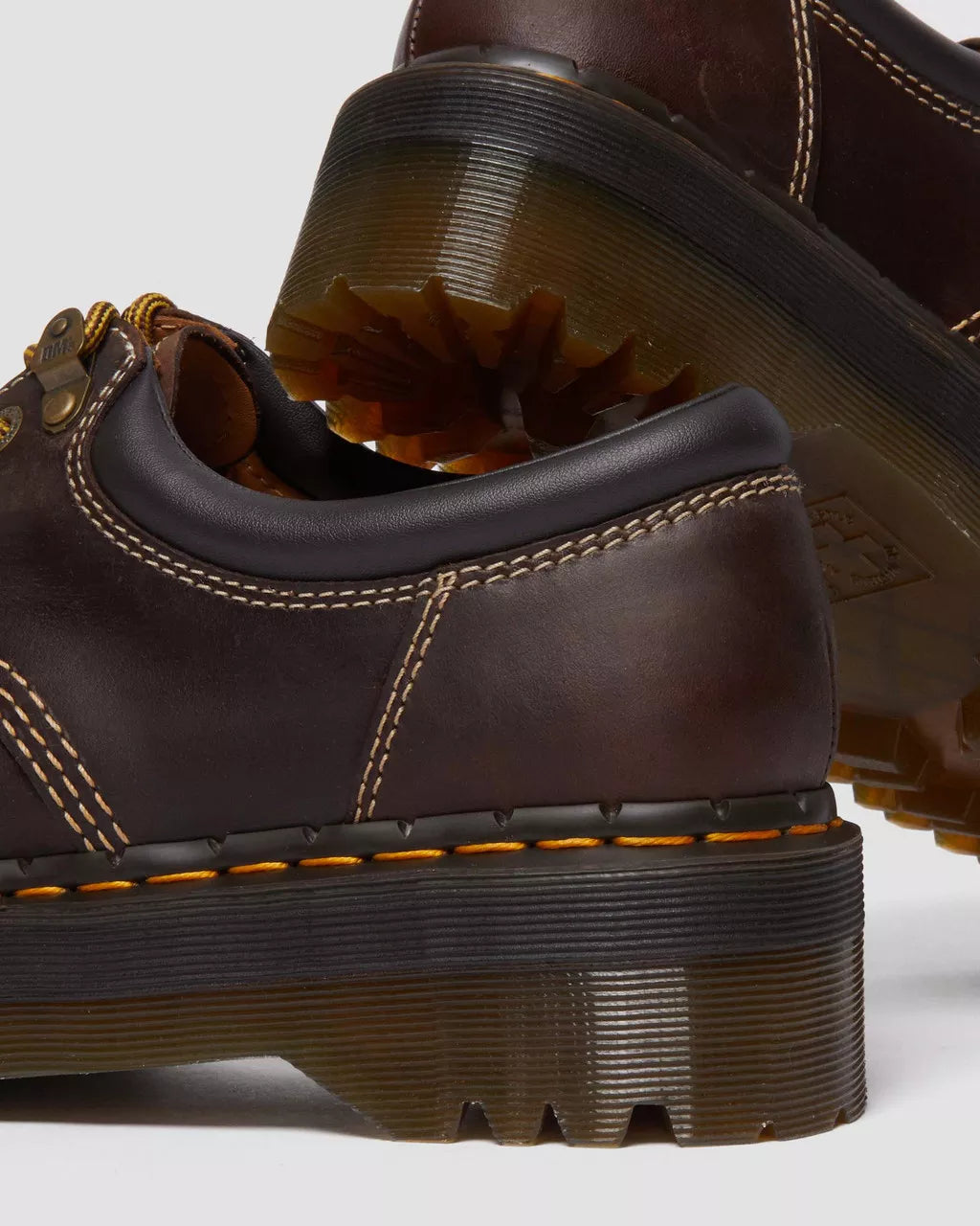 8053 Quad II Crazy Horse Leather Platform Shoes