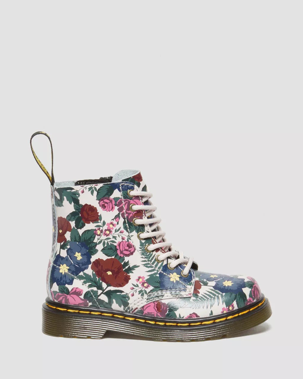 Toddler 1460 English Garden Print Leather Boots