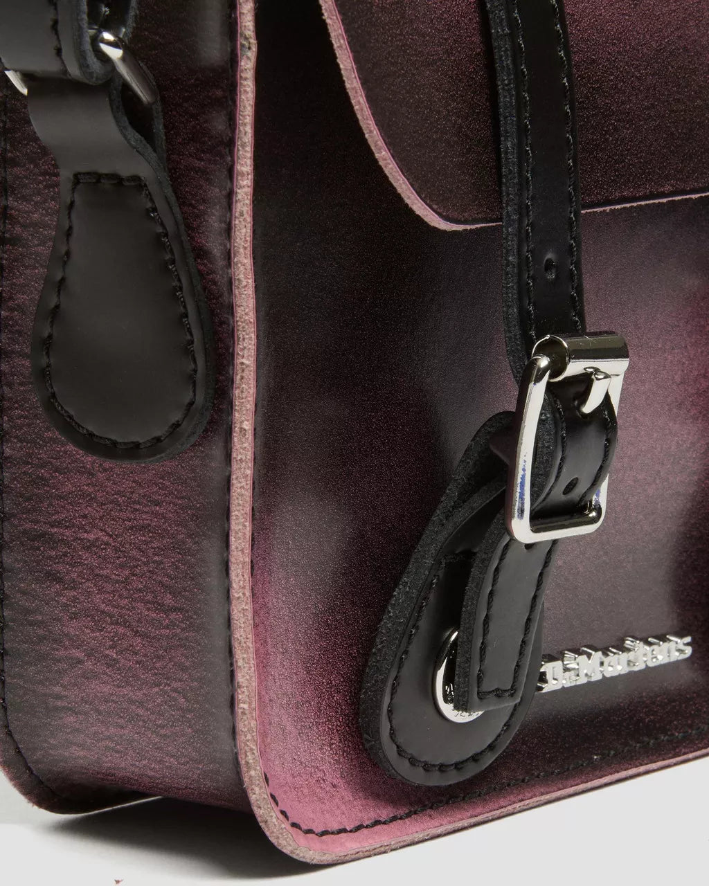 DR MARTENS 7 Inch Distressed Look Leather Crossbody Bag