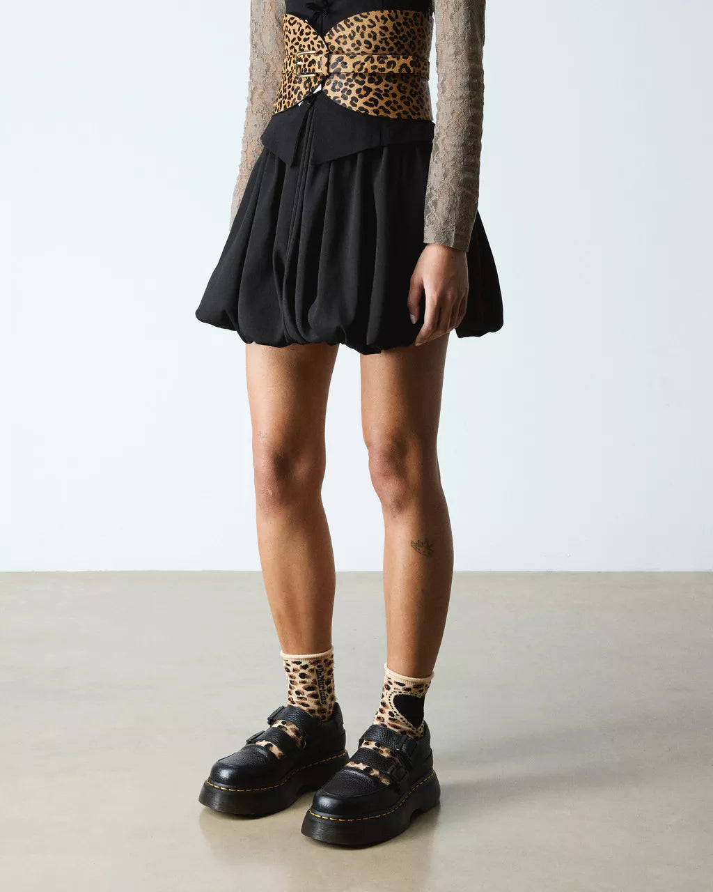 Buzz Milled Nappa Leather Mary Jane Shoes