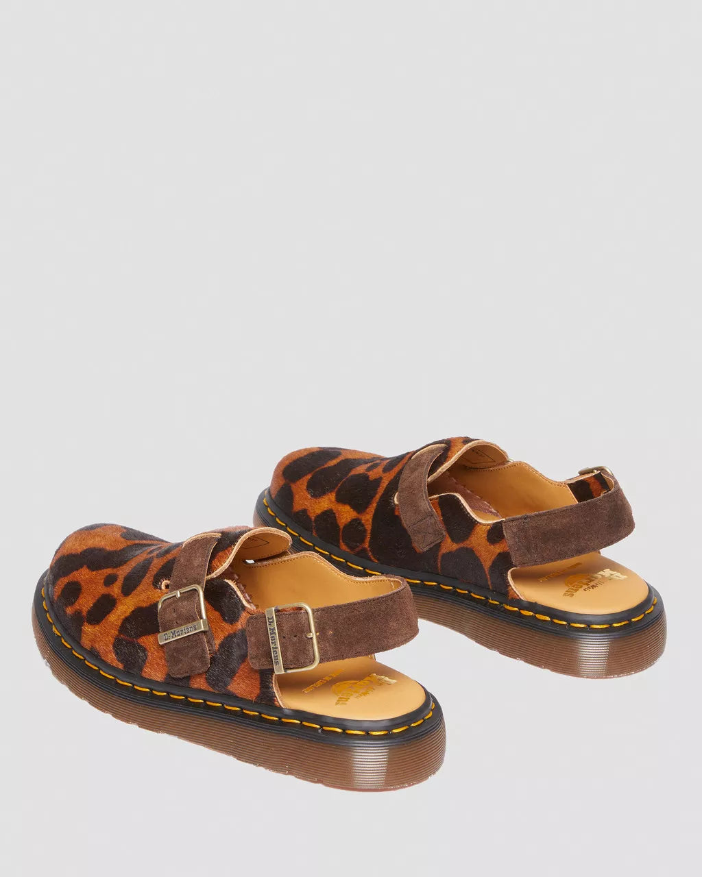 DR MARTENS Jorge Made in England Hair On Slingback Mule