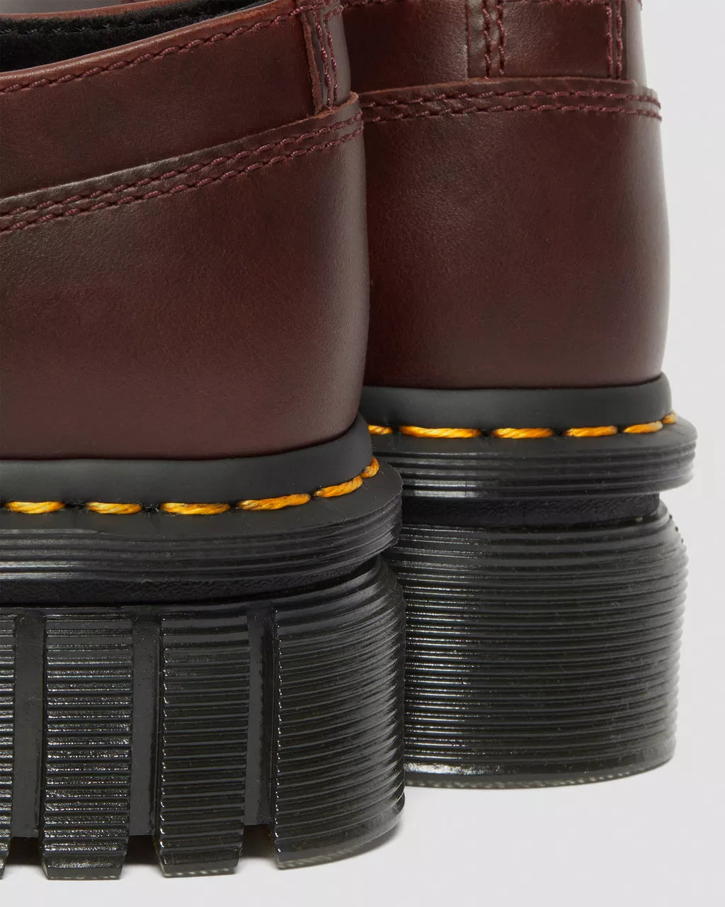 DR MARTENS Audrick Brando Leather Platform Shoes