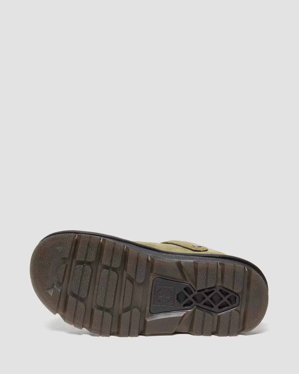 DR MARTENS Zebzag Suede Casual Slingback Platform Mules