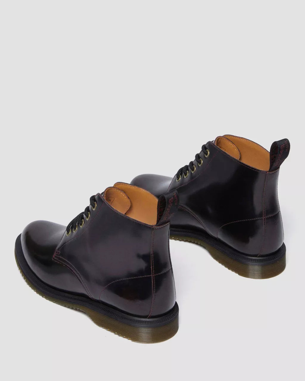 Emmeline Arcadia Leather Lace Up Boots