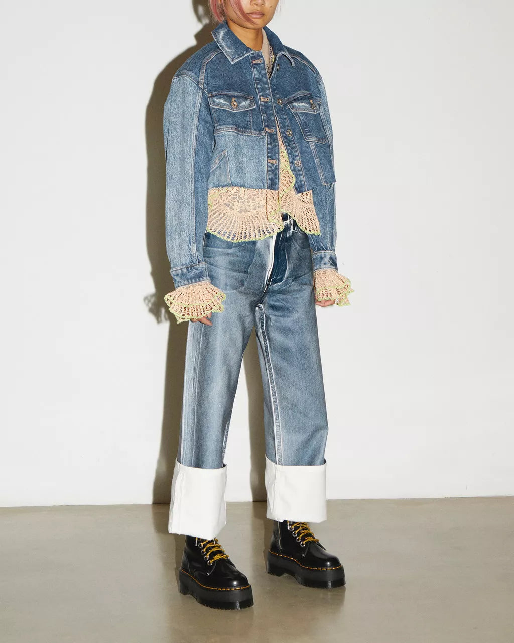 Jadon Max Buttero Leather Platform Boots