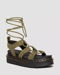 Nartilla Tumbled Nubuck Leather Gladiator Sandals