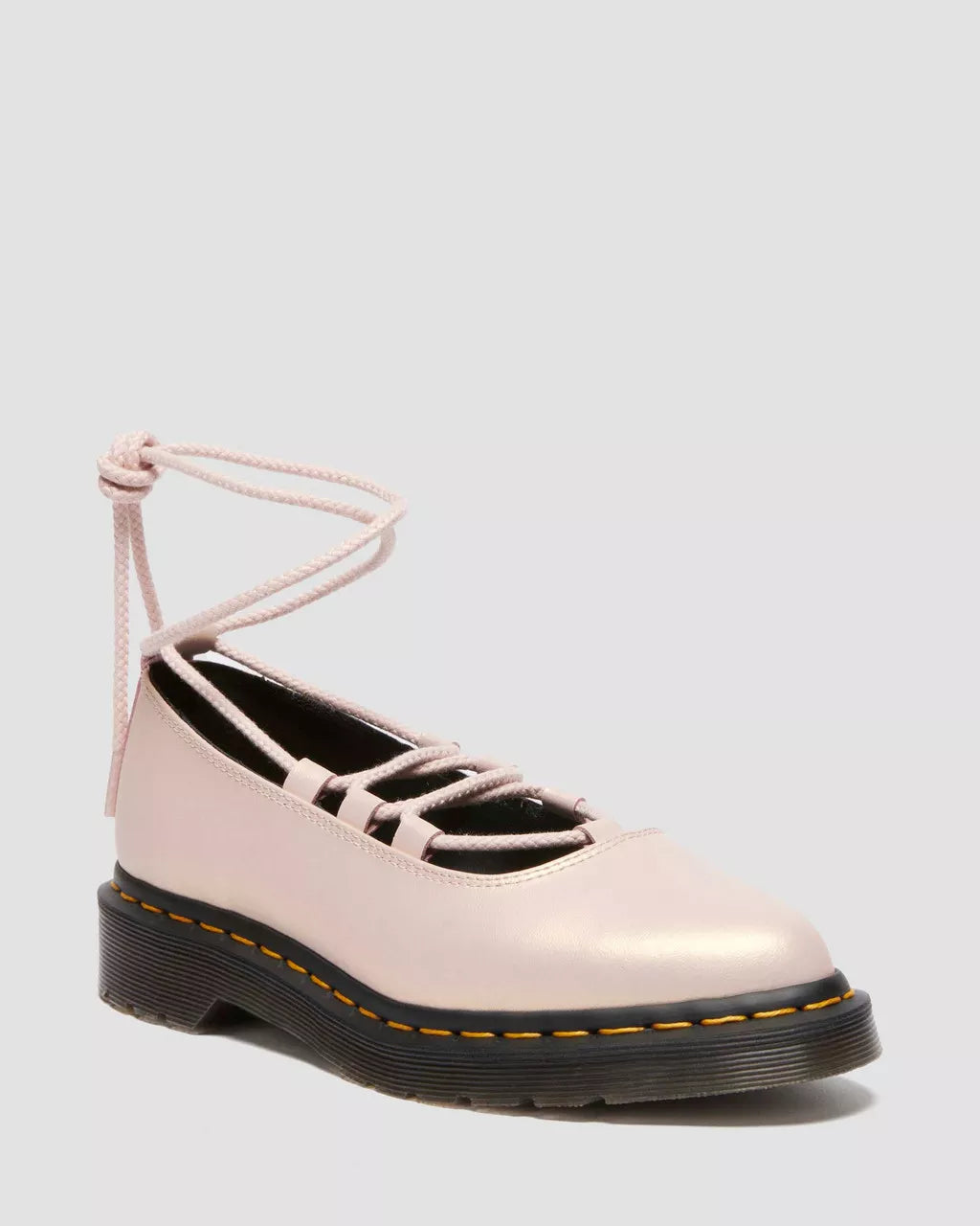 Elphie Ii Iridescent Leather Ballet Flats