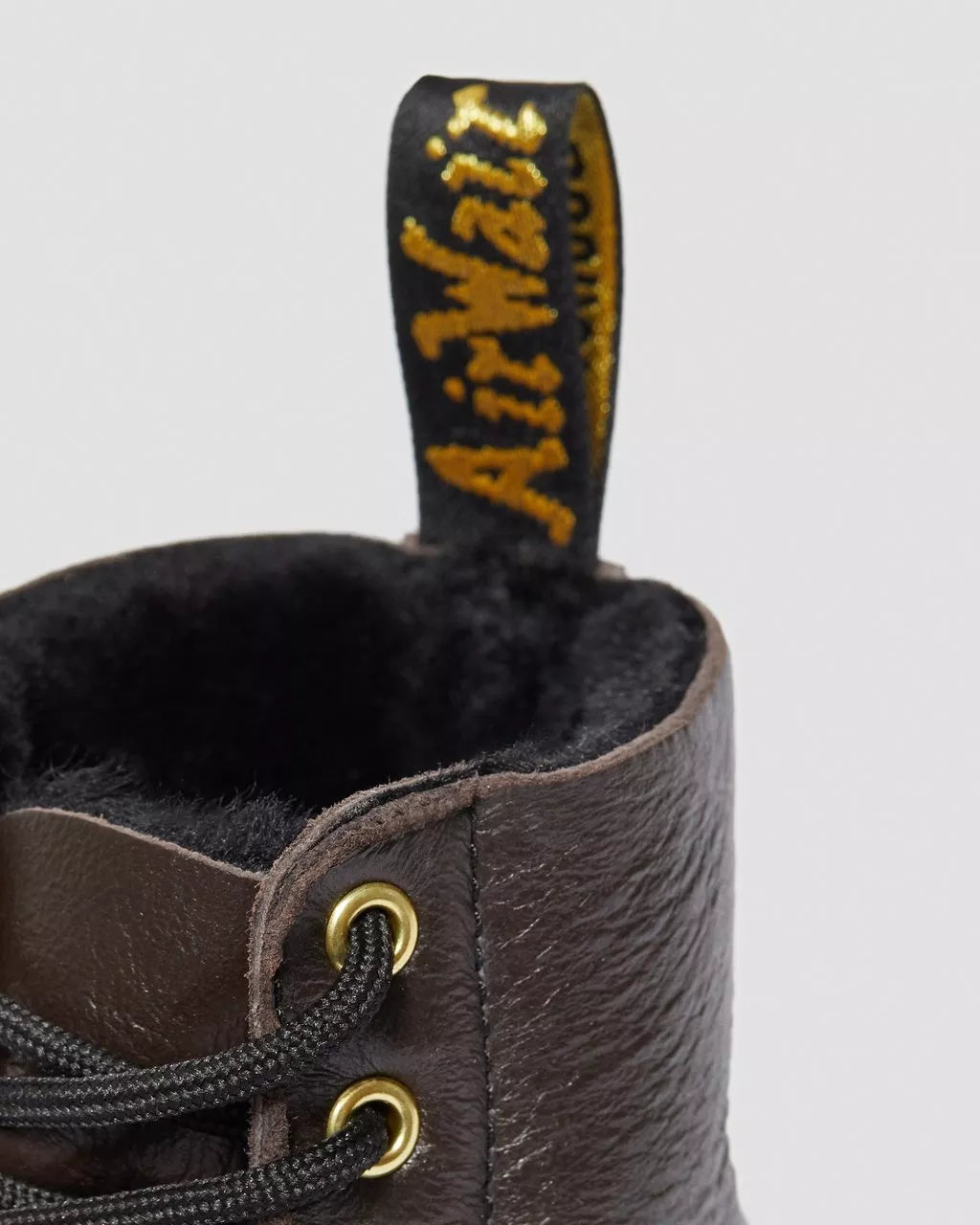 DR MARTENS 1460 PASCAL SHEARLING ANKLE BOOTS