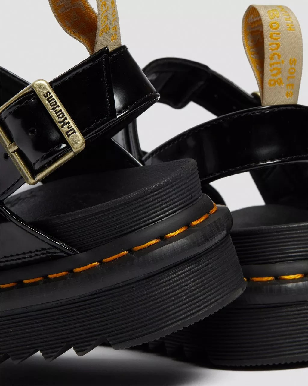 DR MARTENS Voss Vegan Strap Sandals
