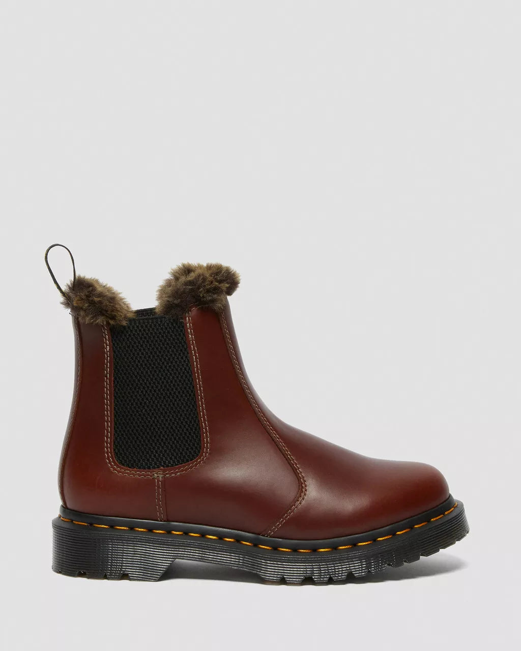 2976 Leonore Abruzzo Faux Fur Lined Chelsea Boots