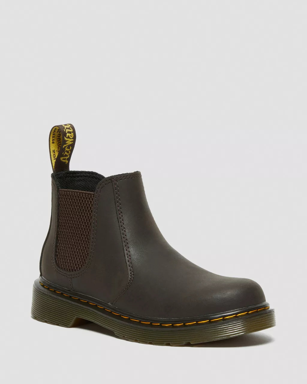 DR MARTENS 2976 JUNIOR LEATHER CHELSEA BOOTS