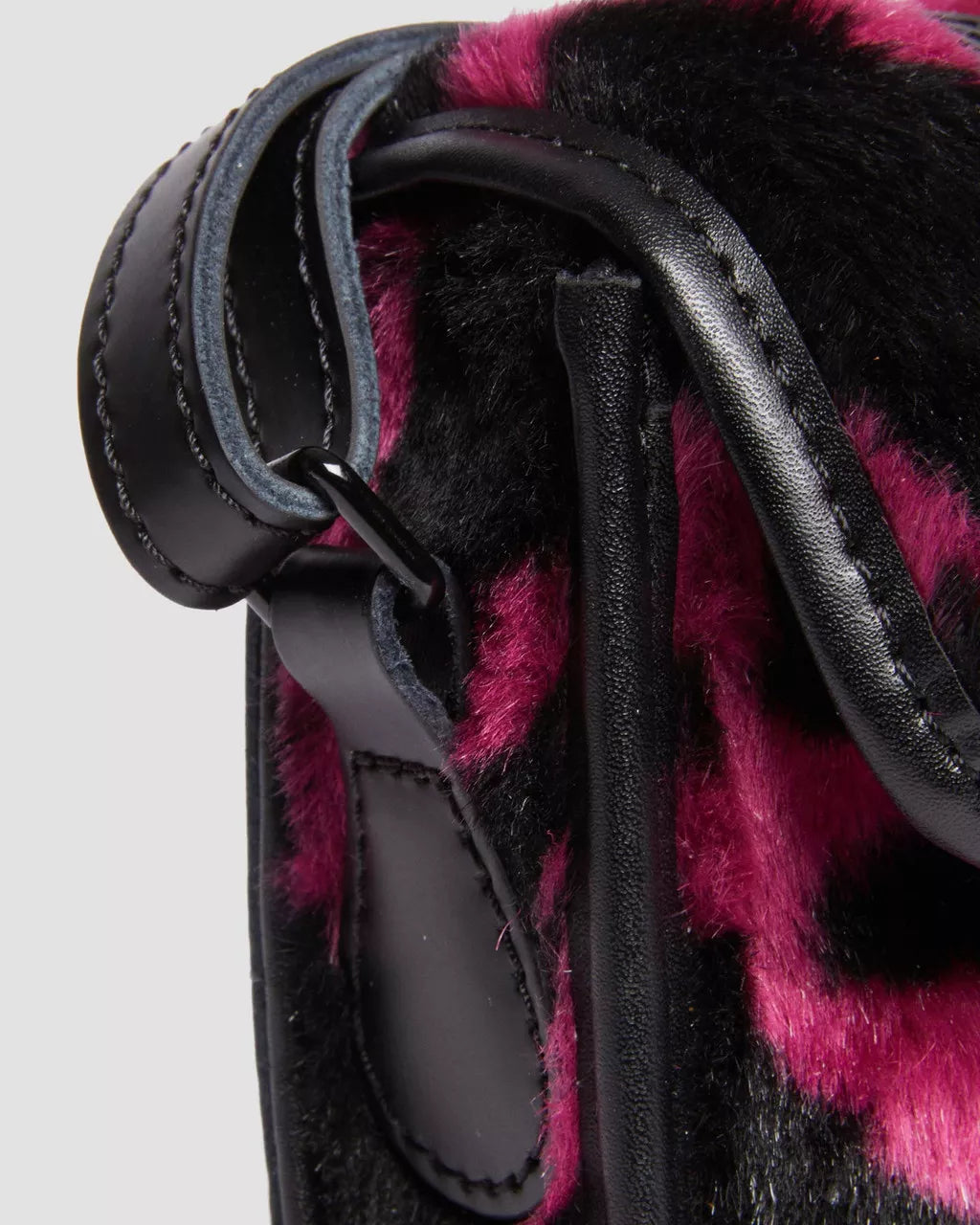 DR MARTENS 7 Inch Hair-On Cow Print Crossbody Bag