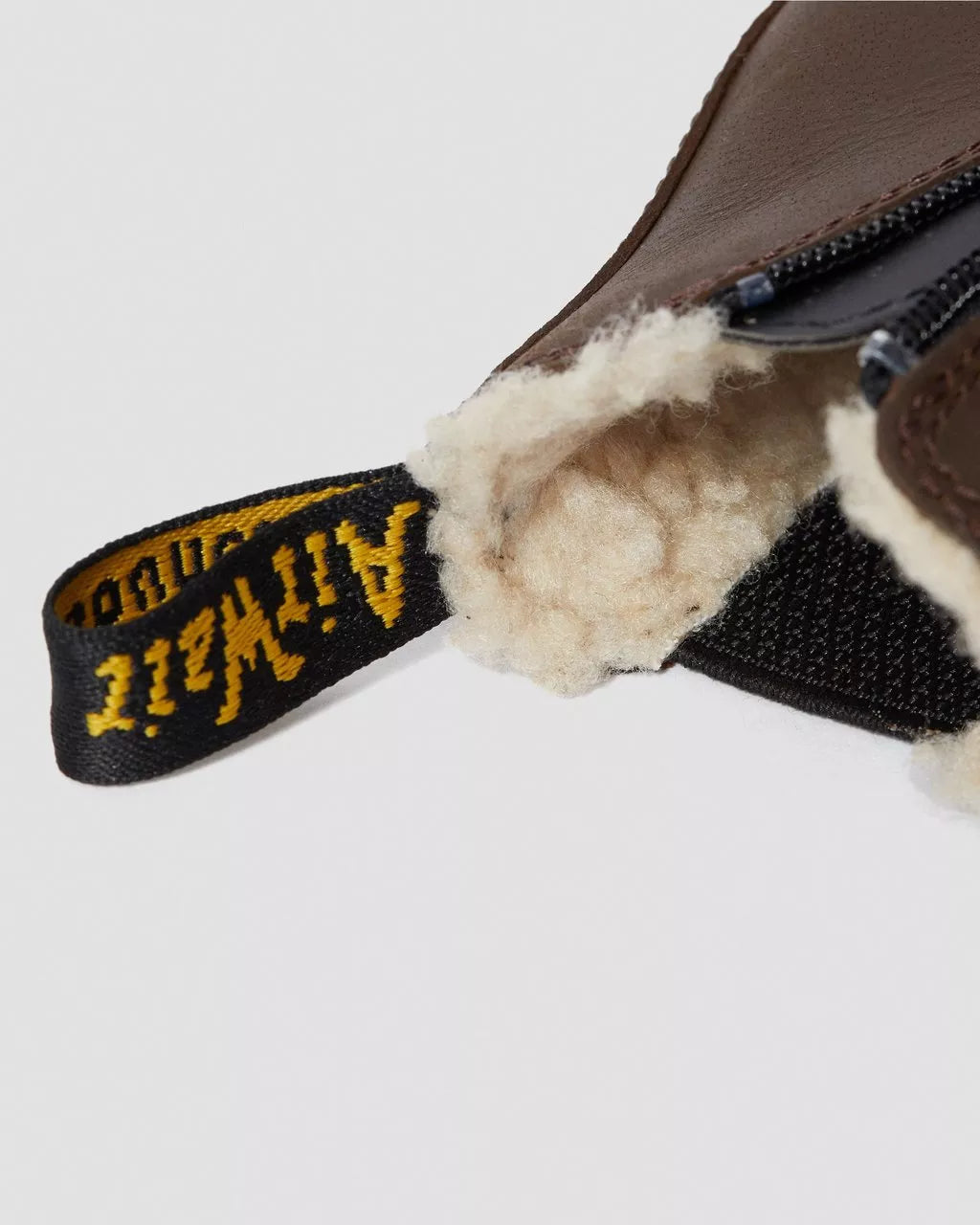 DR MARTENS 2976 LEONORE TODDLER FAUX FUR LINED BOOTS