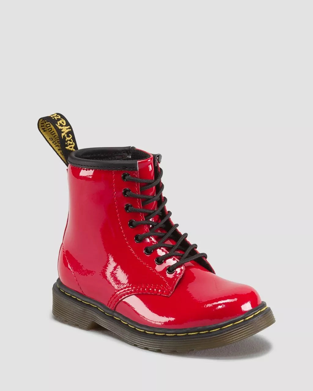 Toddler 1460 Patent Leather Lace Up Boots